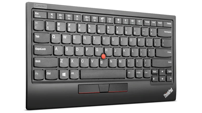 Bewinner TrackPoint-mus med röd mössa till ThinkPad, 1 m kabel