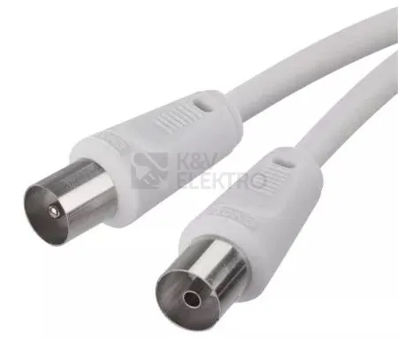 EMOS antennkabel, koaxialkabel, TV-kabel 3,5 m