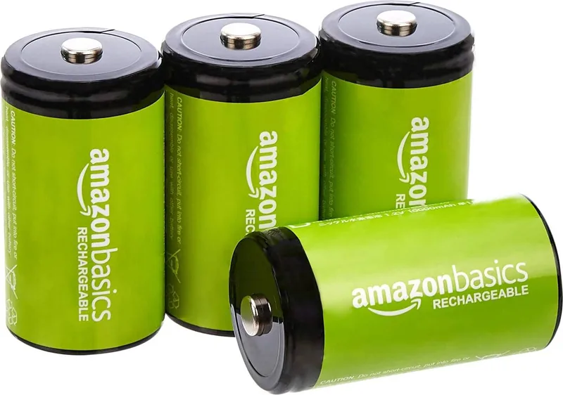 Amazon Basics Uppladdningsbara cellbatterier 9 V