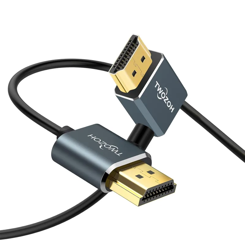 Twozoh Flexibel HDMI-kabel Rätvinklad 90° 2M