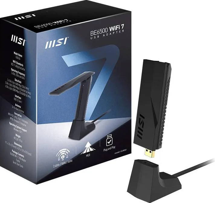 WiFi 7-kort BE6500 M.2 2230
