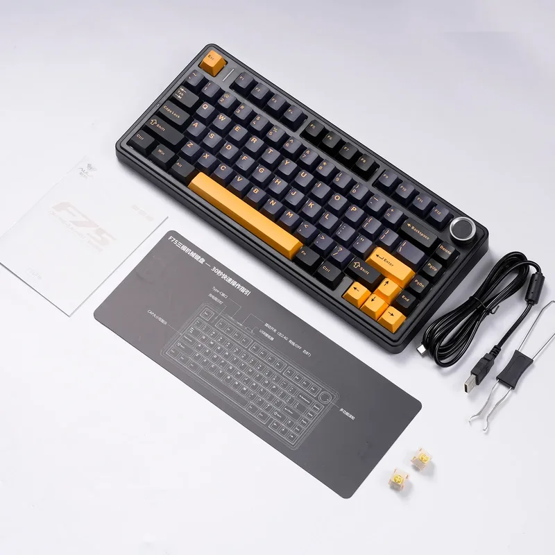 EPOMAKER x Aula F75 Packningsmonterat mekaniskt tangentbord