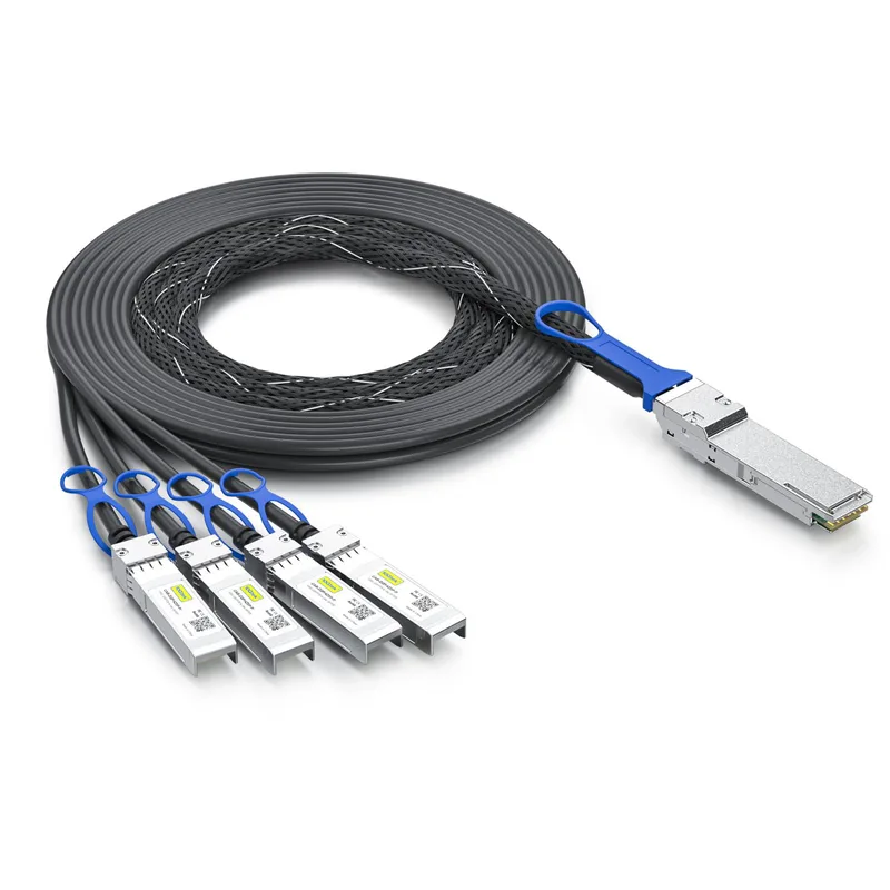 10Gtek 100G QSFP28 till 4X 25G SFP28 breakout DAC