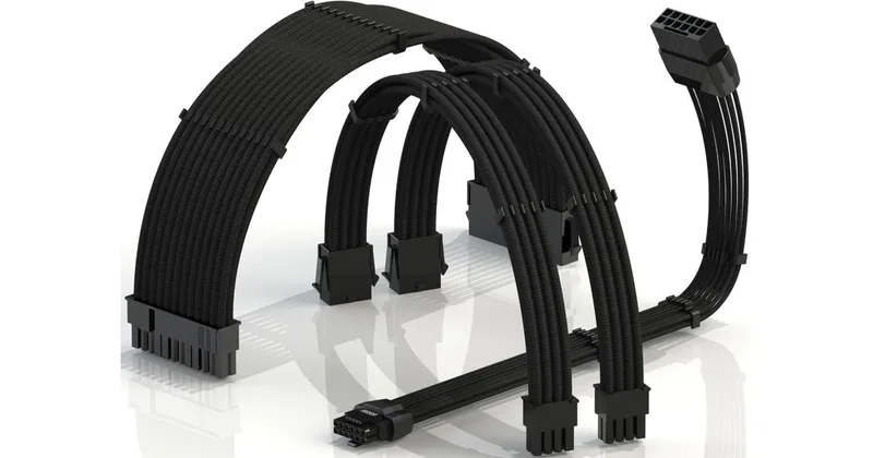 Kraft enkel kabel GPU överordnad