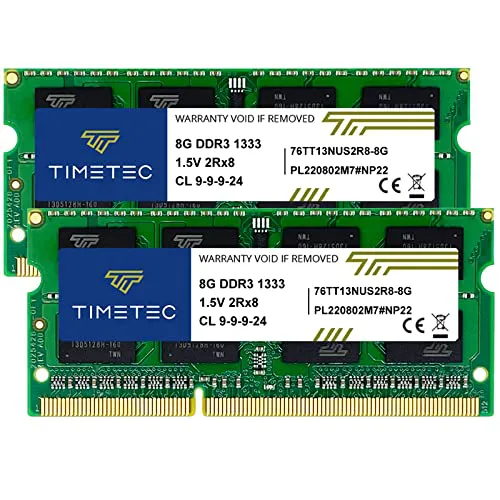 Timetec 16 GB (2x8 GB) DDR3 1333 MHz PC3-10600