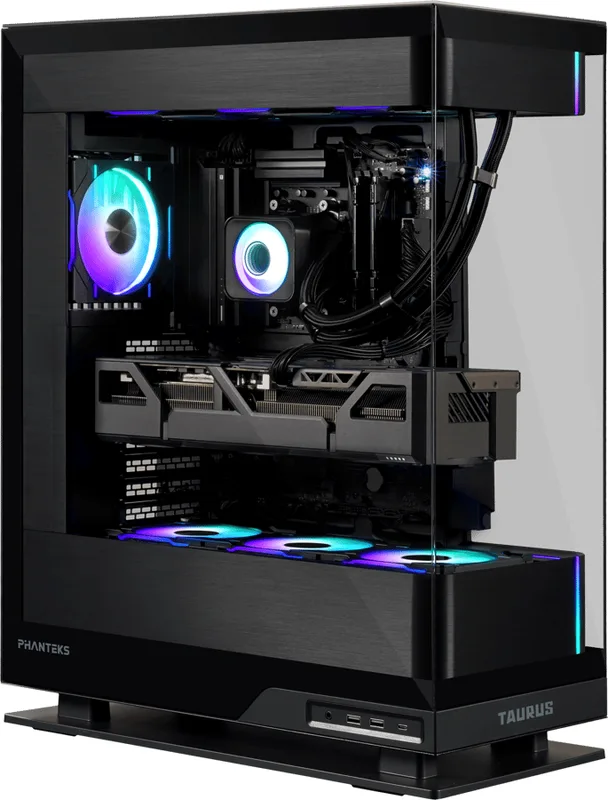 Taurus Endgame stationär dator, Ryzen 7 9850X3D, RX 9070 XT