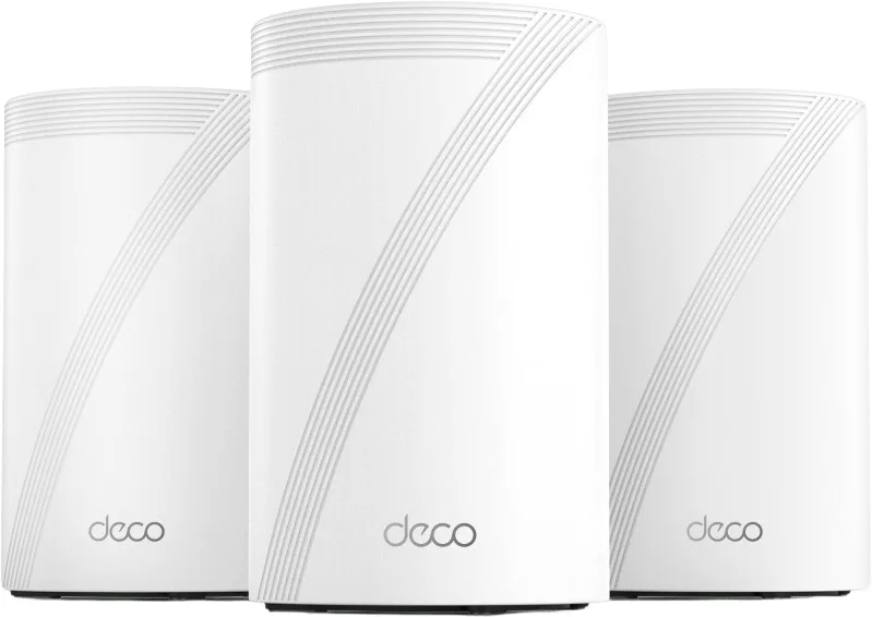TP-Link Deco BE68 Wi-Fi 7 mesh-system, trippelband, 3-pack
