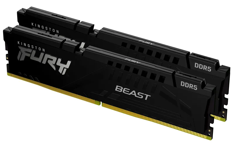 64 GB (2x32GB) DDR5-5200 Kingston FURY Beast Black CL40, AMD EXPO