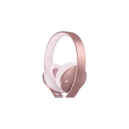 PS4 New Official Sony Gold Wireless Headset 7.1 (Rose Gold)
