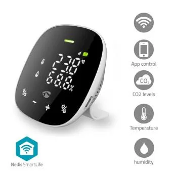Nedis SmartLife luftkvalitetsmätare