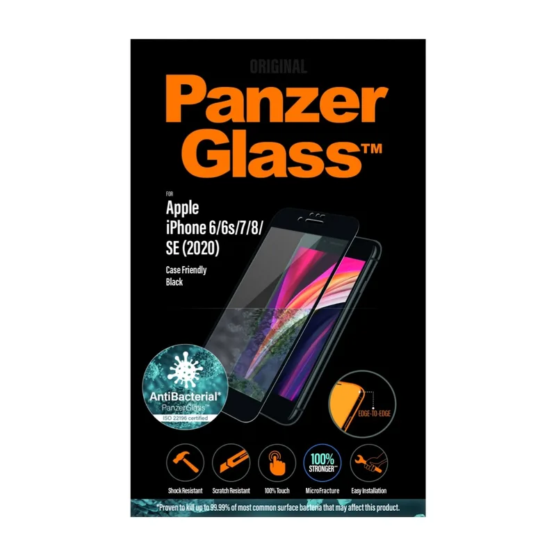 PanzerGlass skärmskydd för iPhone 6/6s/7/8/SE (2020/2022)