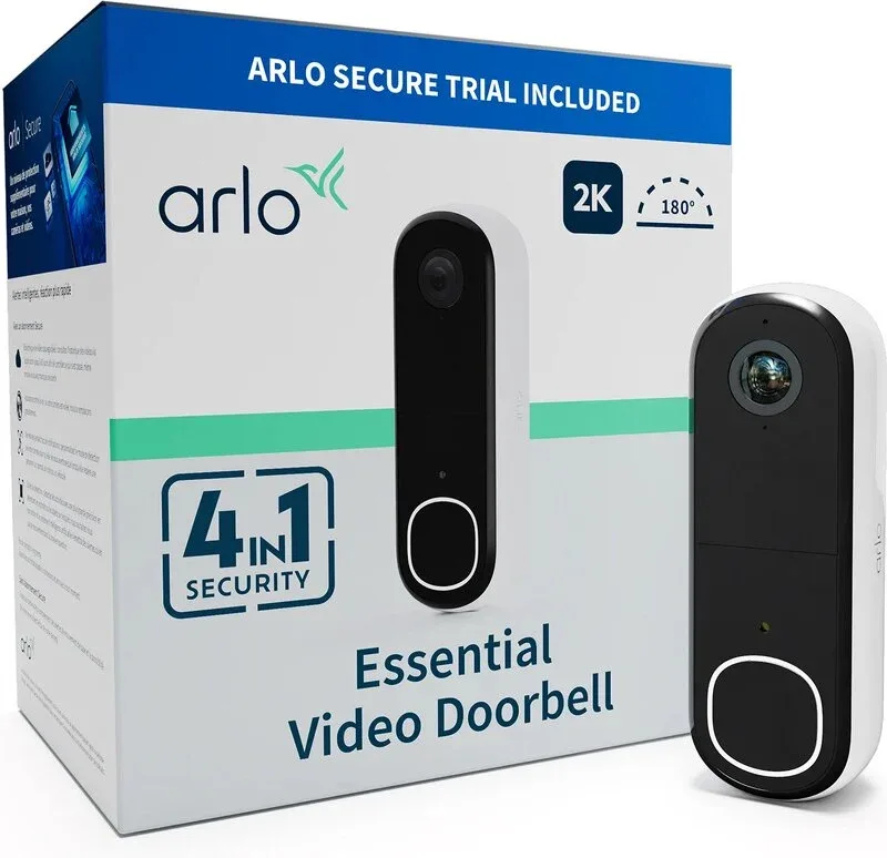 Arlo Essential 2 2K Video Doorbell