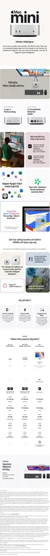 Apple Mac Mini, Apple M4 Pro 14-core CPU 20-core GPU, 24 GB, 512 GB SSD