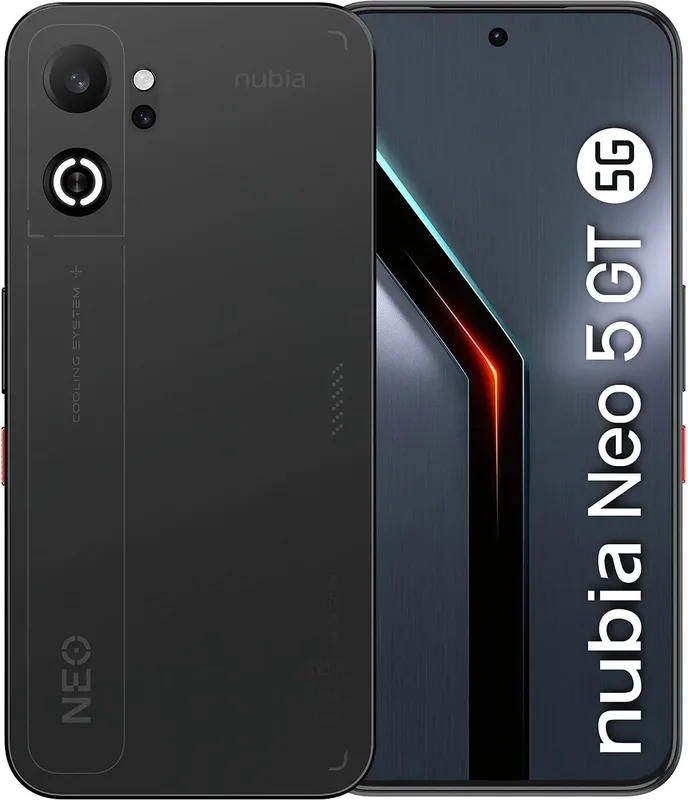 ZTE Nubia Neo 5 GT / 256GB - Svart