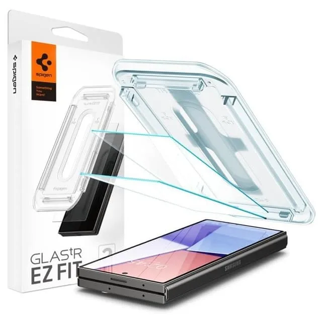 Spigen [2-Pack] Galaxy Z Fold 6 Härdat Glas Skärmskydd EZ FIT