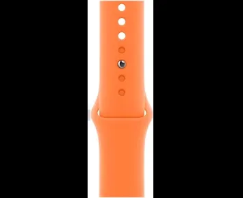 Apple 45mm Klarorange Sport Band