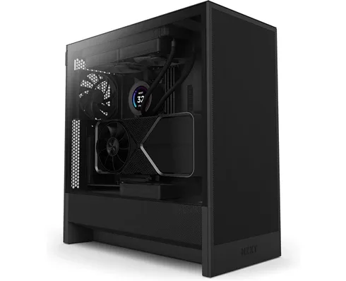 NZXT H5 Flow (2024) datorchassi, mid tower, ATX