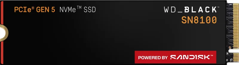 WD Black SN8100 8TB M.2 NVMe PCIe Gen 5