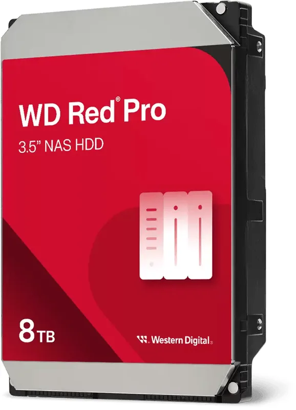 Western Digital WD Red Pro WD8005FFBX NAS-hårddisk 8 TB