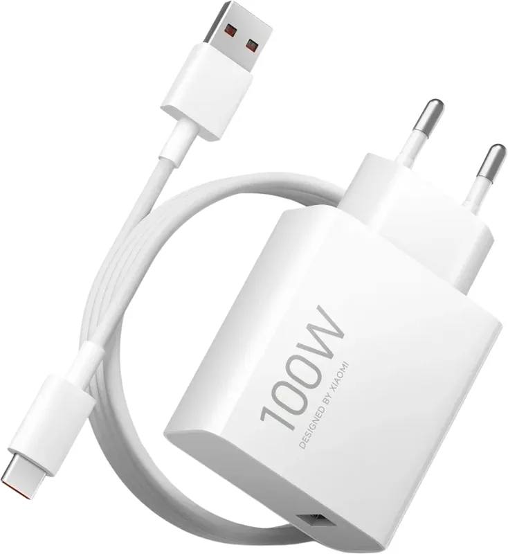 Xiaomi 100 W GaN-väggladdare, USB-A, med kabel